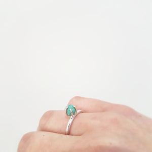 Raw Turquoise Stone Ring