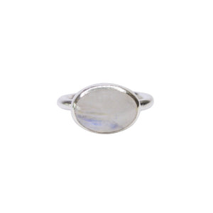 Moonstone Oval Ring