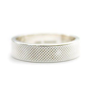 Men's Textured Ring