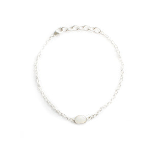 Oval Opal Stone Bracelet