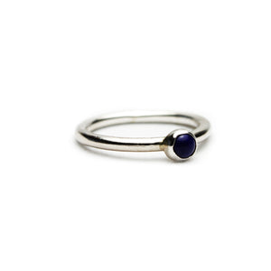 Small Blue Lapis Ring